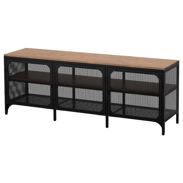 FJÄLLBO TV-Bank, schwarz,