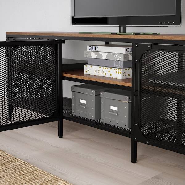 FJÄLLBO TV-Bank, schwarz, Top Angebot