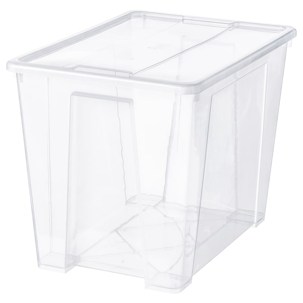 SAMLA Box mit Deckel, transparent, Neuheiten