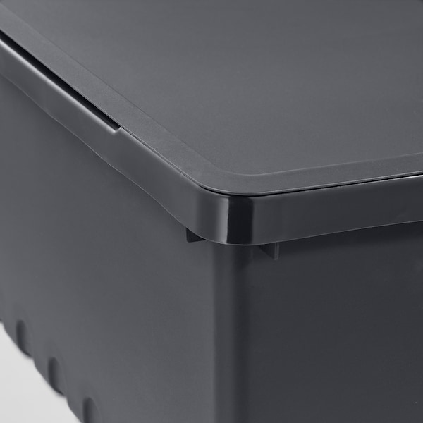 UPPSNOFSAD Box mit Deckel, schwarz, Sonderangebote