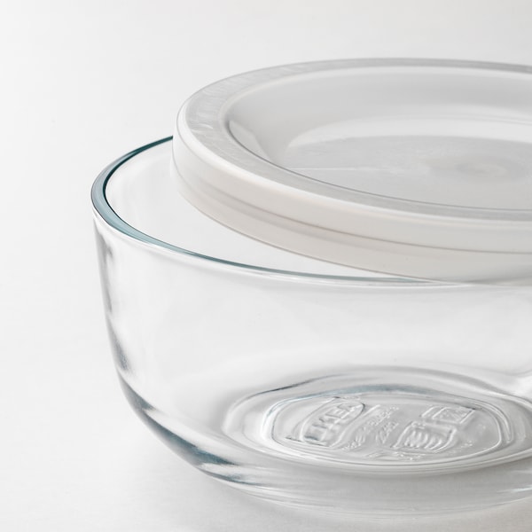 BESTÄMMA Dose mit Deckel 3er-Set, Glas Bis zu 55% Rabatt