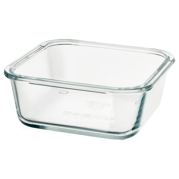 IKEA 365+ Behälter, quadratisch/Glas,