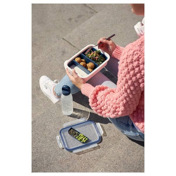 IKEA 365+ Lunchbox-Einsatz 3 St., dunkelblau Im Verkauf