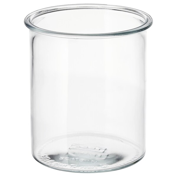 IKEA 365+ Behälter, rund/Glas,