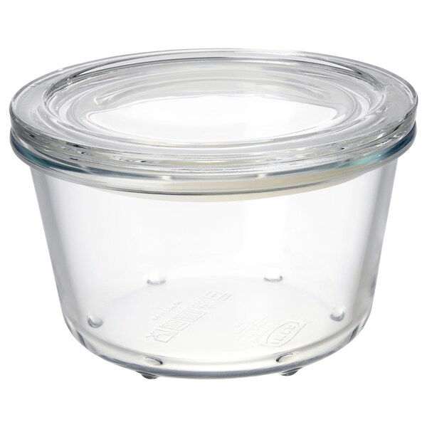 IKEA 365+ Deckel, rund/Glas Rabatt