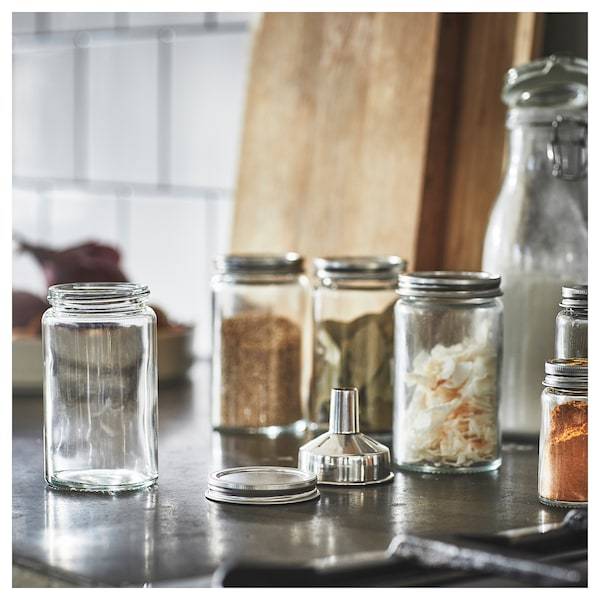 CITRONHAJ Gewürzglas, Klarglas/Edelstahl, Exklusivangebot