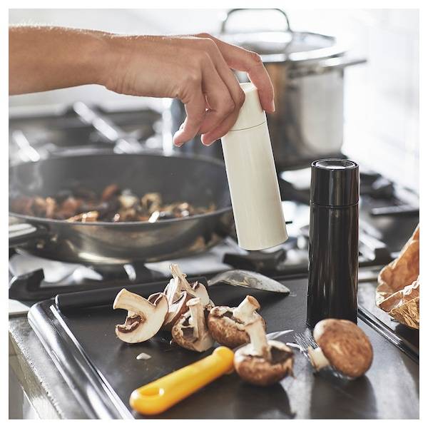BARNASINNE Gewürzmühle, schwarz/weiß, Osterangebot