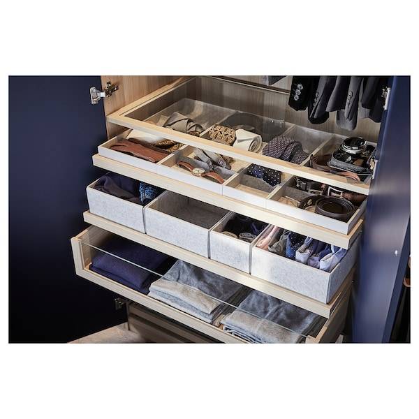 KOMPLEMENT Box 4er-Set, hellgrau, Zeitbegrenzte Promotion