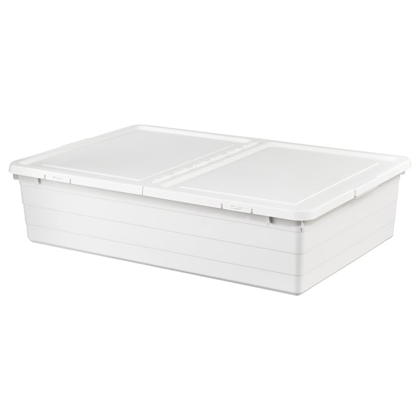 SOCKERBIT Box mit Deckel, weiß, Nur für heute