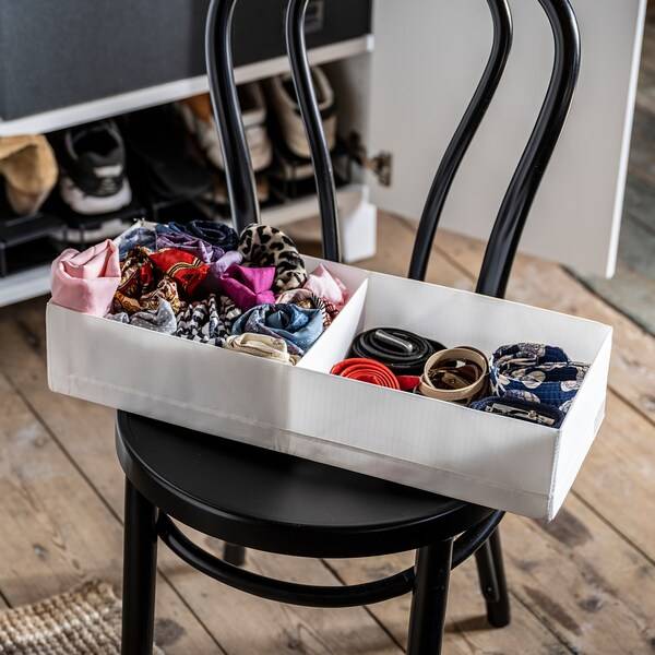 STUK Kasten mit Fächern, weiß, Sonderangebot der Fabrik
