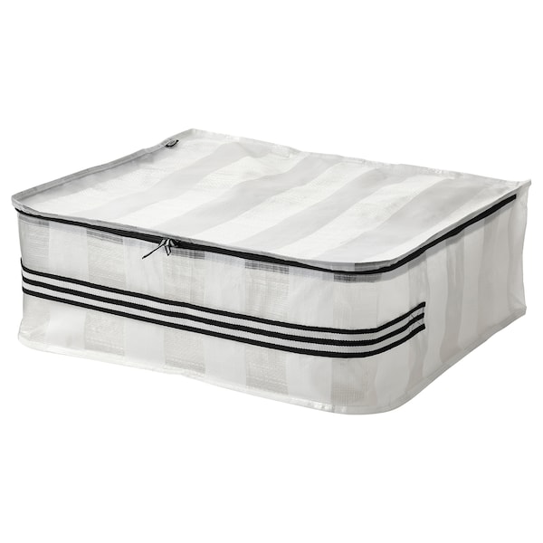 GÖRSNYGG Tasche, weiß/transparent,