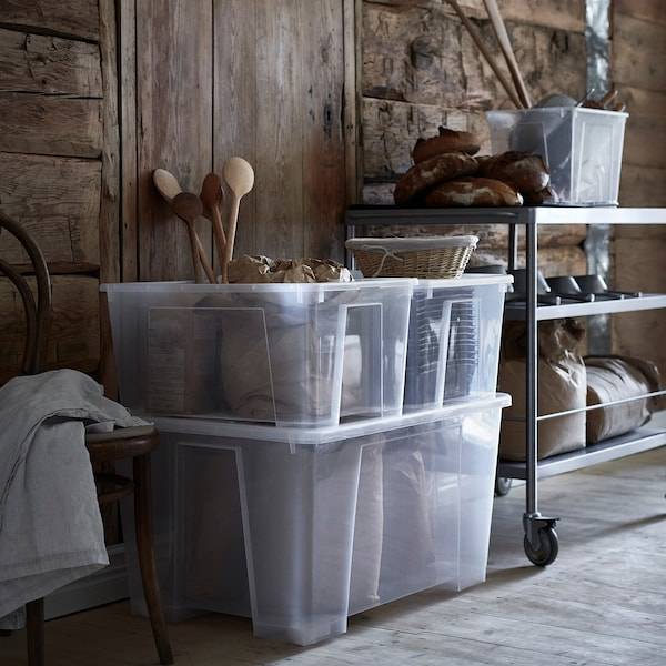 SAMLA Box mit Deckel, transparent, Cyber Monday