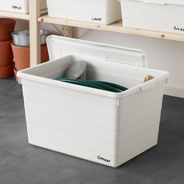 SOCKERBIT Box mit Deckel, weiß, Vatertagsangebot