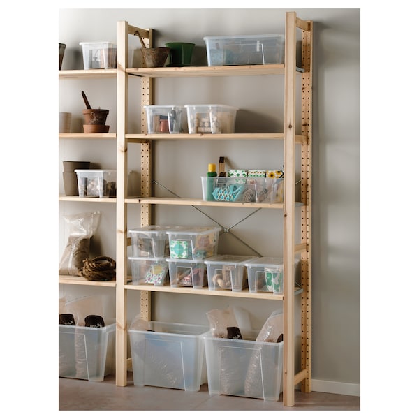 SAMLA Box mit Deckel, transparent, Valentinstagsangebot
