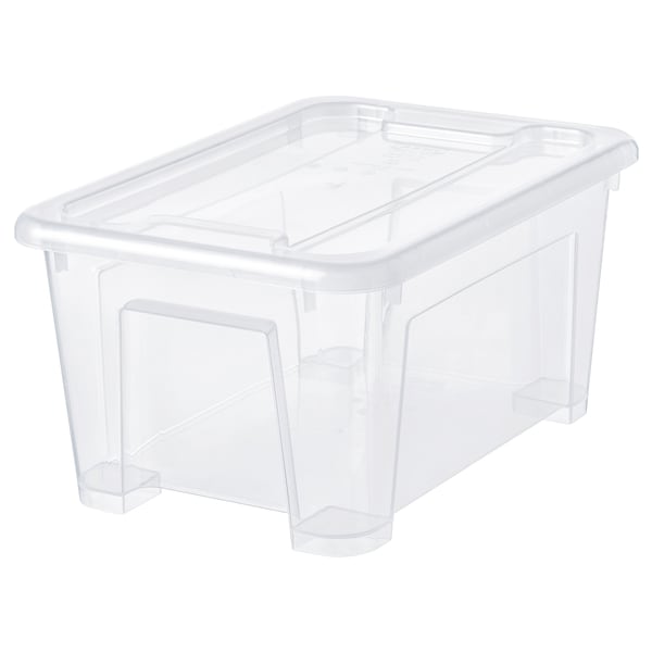 SAMLA Box mit Deckel, transparent, Exklusive Angebote