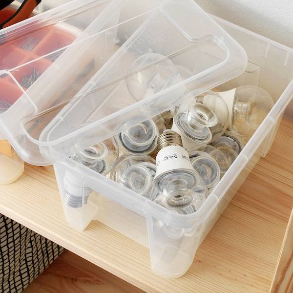 SAMLA Box mit Deckel, transparent, Exklusive Angebote