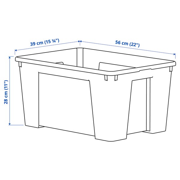 SAMLA Box, transparent, Blitzangebot