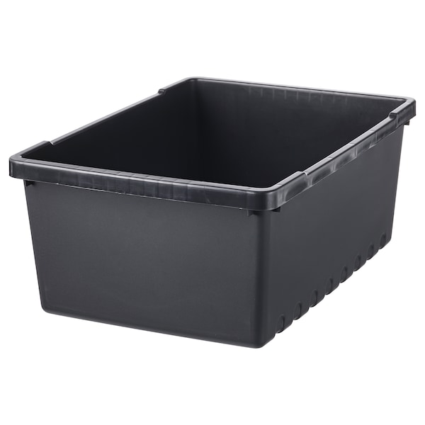 UPPSNOFSAD Box, schwarz,