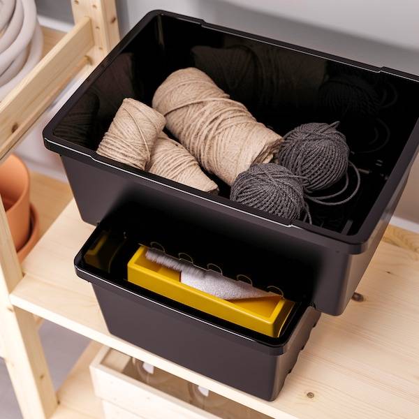 UPPSNOFSAD Box, schwarz, Bestseller