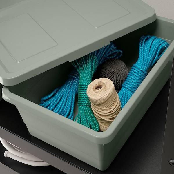 SOCKERBIT Box mit Deckel, graugrün, Saisonale Angebote