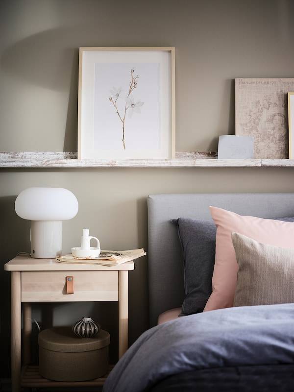 DEJSA Tischleuchte, beige/opalweiß Glas, Nur noch ein Tag übrig