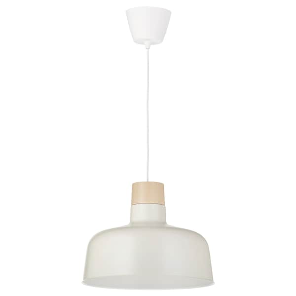 BUNKEFLO Hängeleuchte, weiß/Birke, Osterangebot