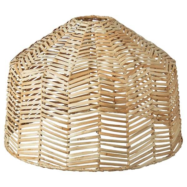 KAPPELAND Hängeleuchtenschirm, Rattan,