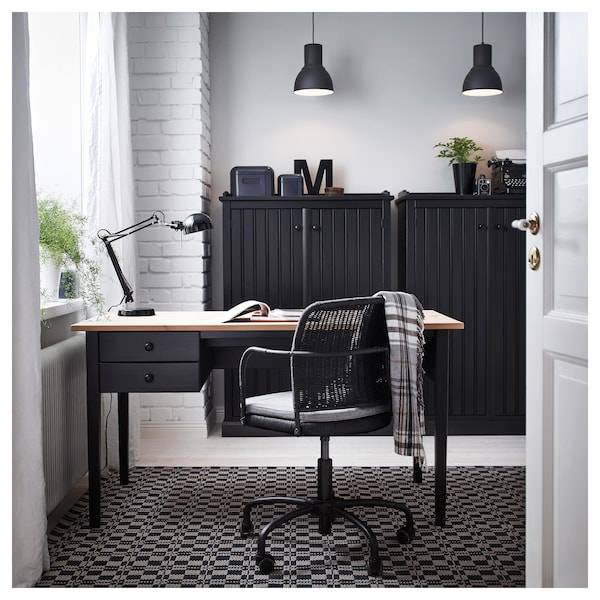 FORSÅ Arbeitsleuchte, schwarz Neueste Stile