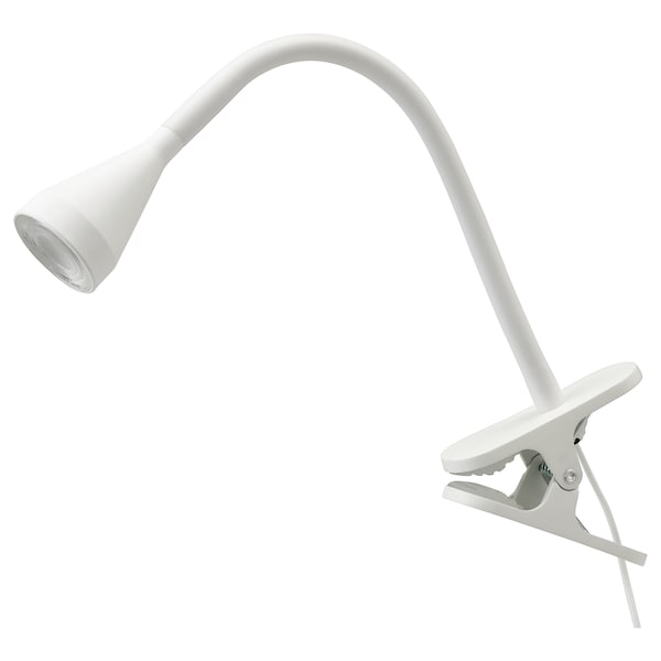 NÄVLINGE Klemmspot, LED, weiß