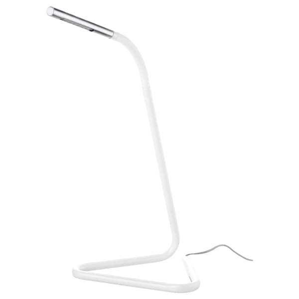 HÅRTE Arbeitsleuchte, LED, weiß/silberfarben