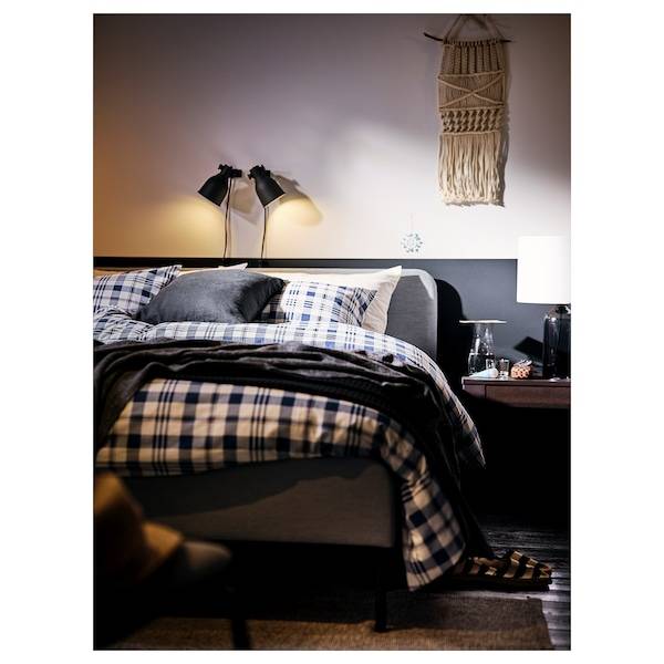 HEKTAR Wand-/Klemmspot, dunkelgrau Outlet
