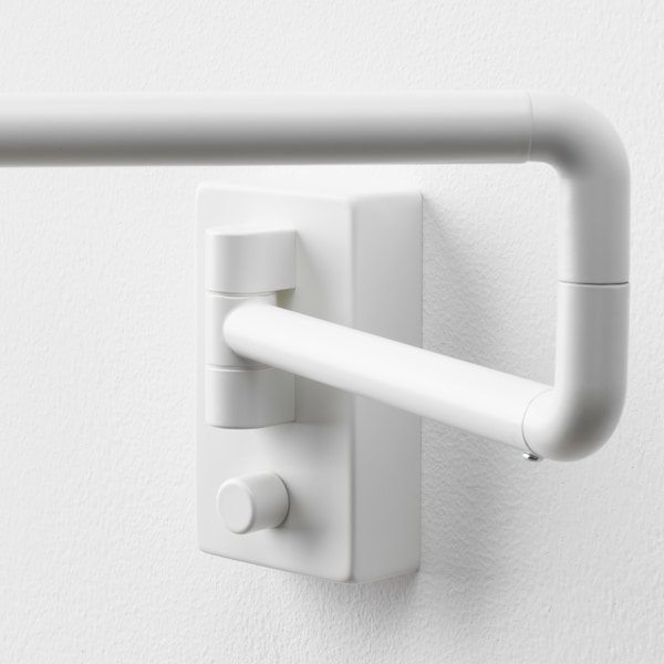 NYMÅNE Wandleuchte+Schwenkarm Festinstall, weiß im Angebot