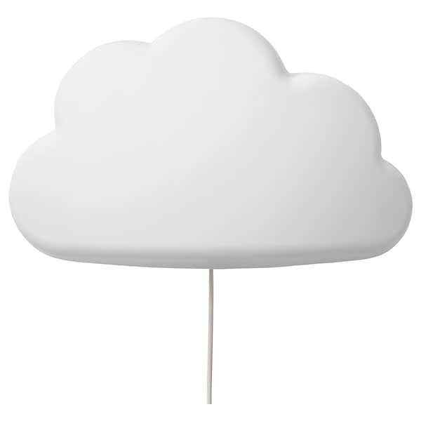 UPPLYST Wandleuchte, LED, Wolken weiß