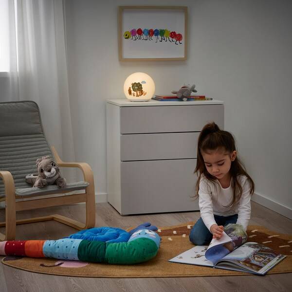 BRUMMIG Tischleuchte, LED, Waldmuster Begrenztes Angebot