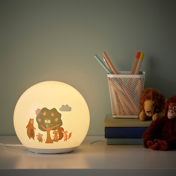 BRUMMIG Tischleuchte, LED, Waldmuster Begrenztes Angebot