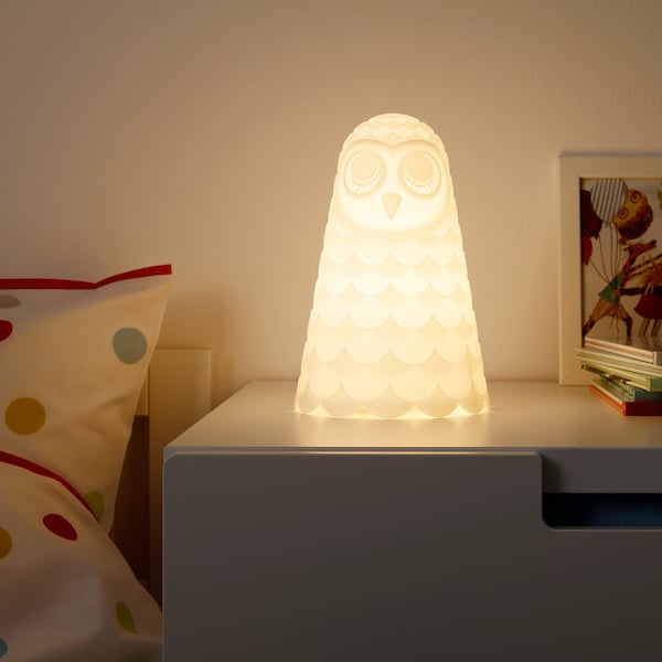 SOLBO Tischleuchte, LED, weiß/Eule, Cyber Monday