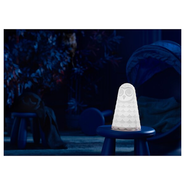 SOLBO Tischleuchte, LED, weiß/Eule, Cyber Monday