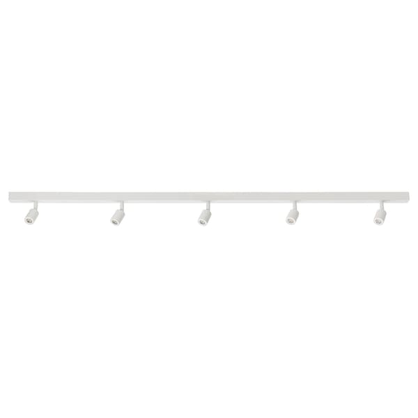 BÄVE Deckenschiene 5 Spots, LED, weiß