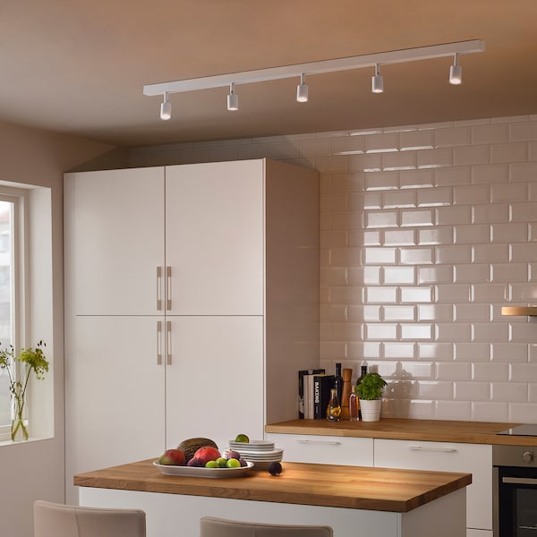 BÄVE Deckenschiene 5 Spots, LED, weiß Muttertagsangebot