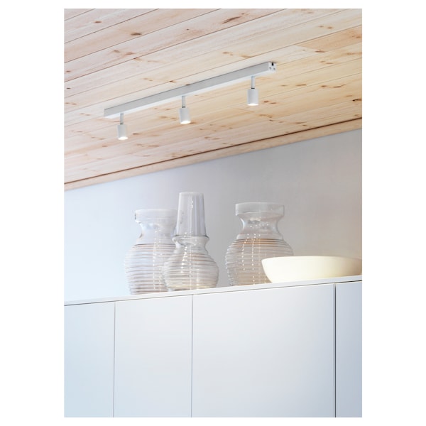 BÄVE Deckenschiene 3 Spots, LED, weiß Lagerräumung