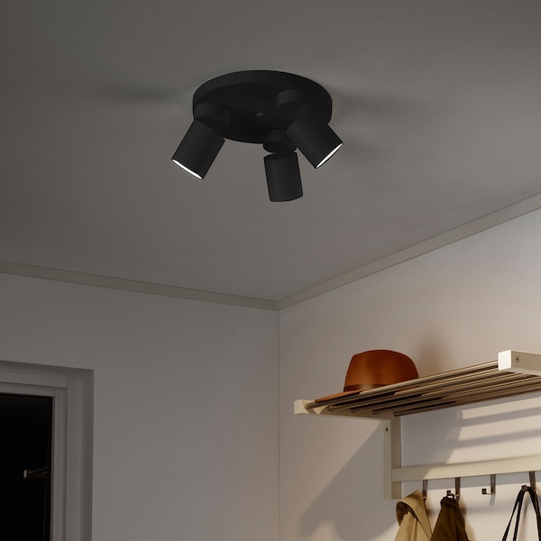 NYMÅNE Deckenspot/3 Spots, anthrazit Zeitlich begrenztes Angebot