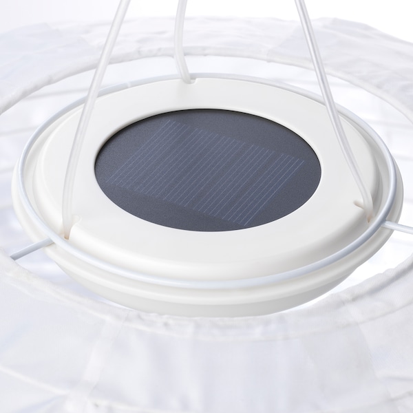 SOLVINDEN Solarhängeleuchte, LED, für draußen/rund weiß, Letzter Tag