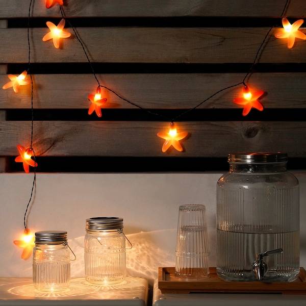 SOLVINDEN Solartischleuchte, LED, für draußen/Glas klar, Clearance-Verkauf