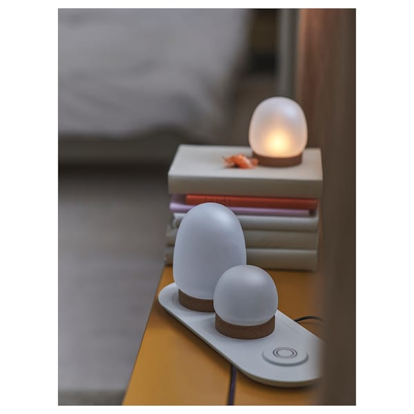 PRAKTSPIREA Dekobeleuchtungs-Set, LED 4-tlg., mit Ladepad Begrenzt auf 3 Tage