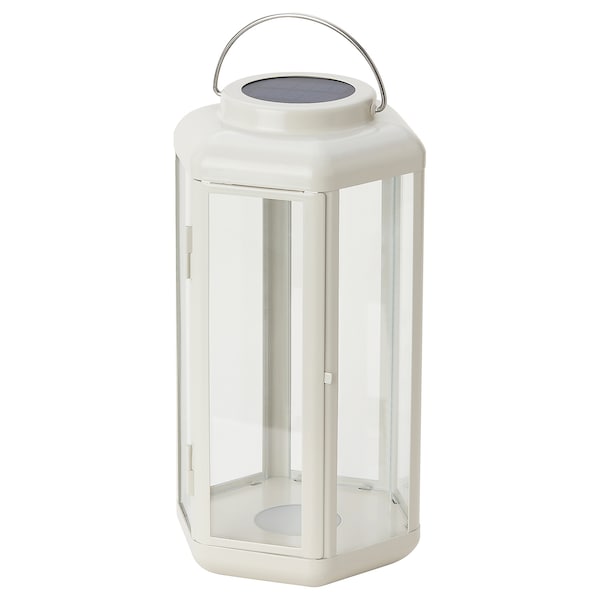 SOLVINDEN Solartischleuchte, LED, Laterne/beige, Im Verkauf