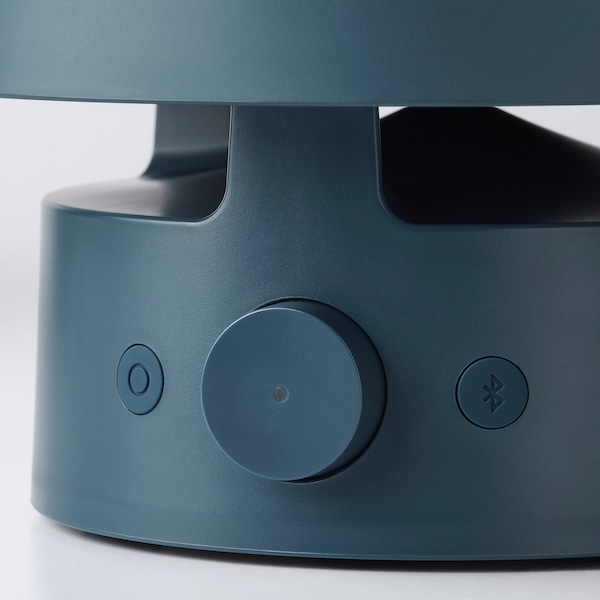 VAPPEBY Leuchte m Bluetooth-Lautsprecher, für draußen/blau Online