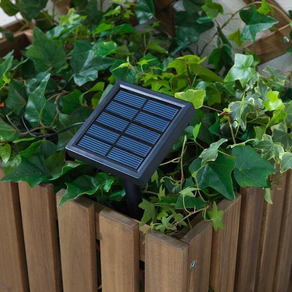 SOLARVET Lichterkette (24), LED, für draußen solarbetrieben/Kugel weiß Schlussverkauf