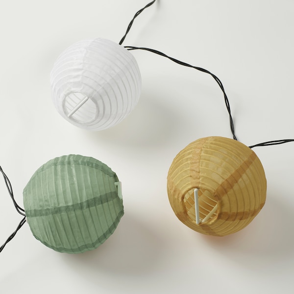 SOLVINDEN Lichterkette (24), LED, für draußen/solarbetrieben bunt Günstig kaufen