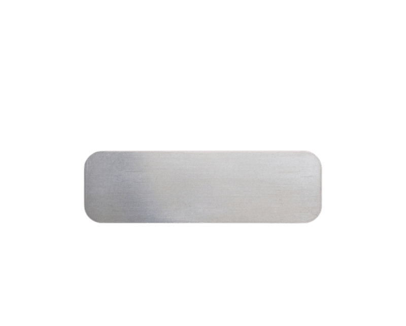 Radius Design EDELSTAHL NAMENSSCHILD