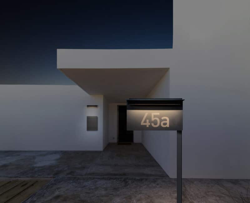 Radius Design SOLAR LIGHT M GRAVUR HAUSNUMMER Discount Store für neue Produkte